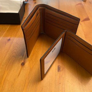 Unused Coach Leather Wallet